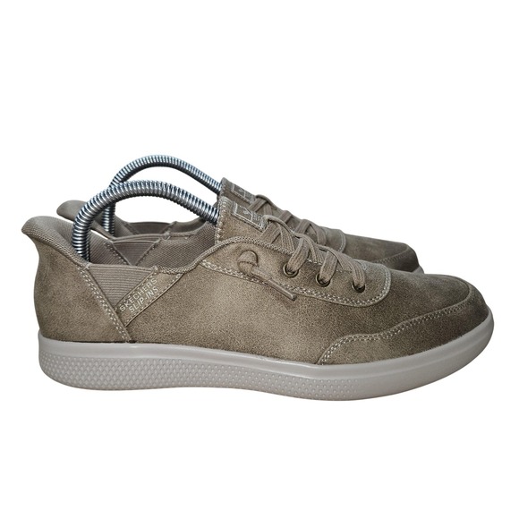 Skechers BOBS Shoes Womens Size 8.5 Taupe Casual Slip-ins Memory Foam SN 164310 - Picture 1 of 9